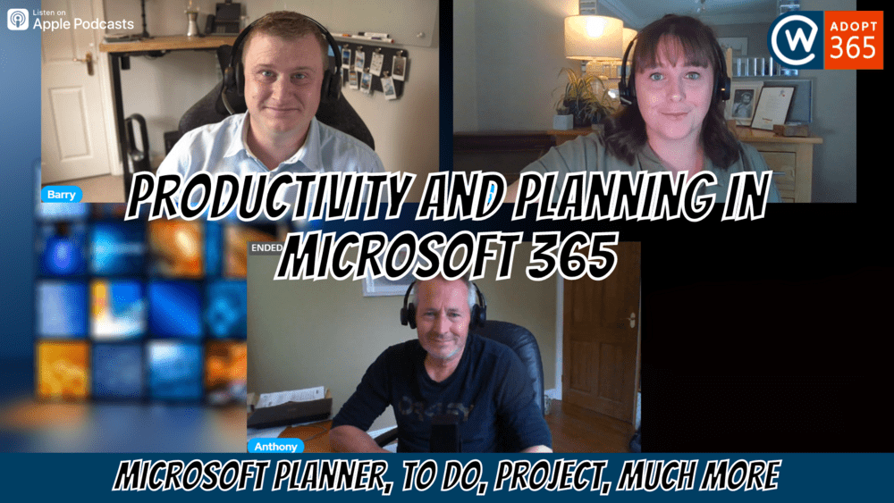 Productivity and planning within Microsoft 365