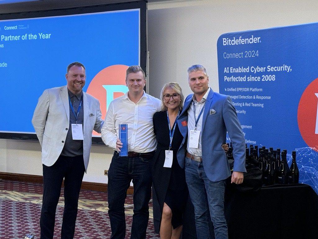 Kascade named Bitdefender Hybrid Partner of the Year!